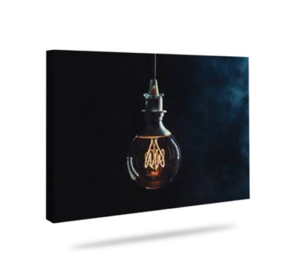 Canvas BOMBILLA AMBAR