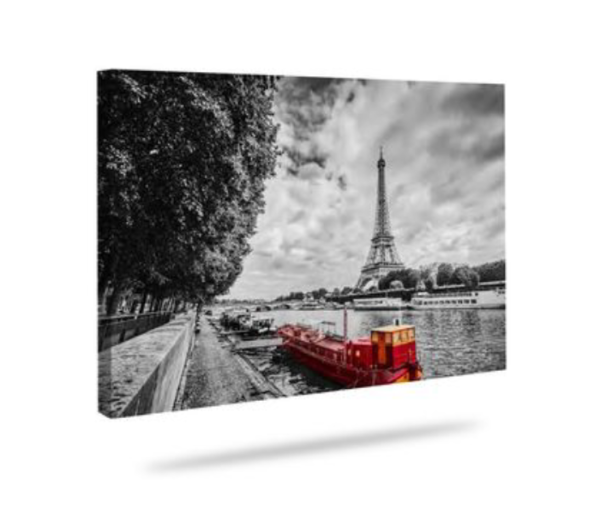 Canvas ROJO EN PARIS