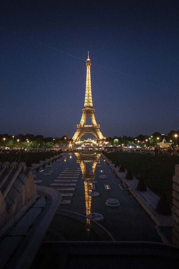 Cuadros Canvas TORRE EIFFEL EN ANOCHECER